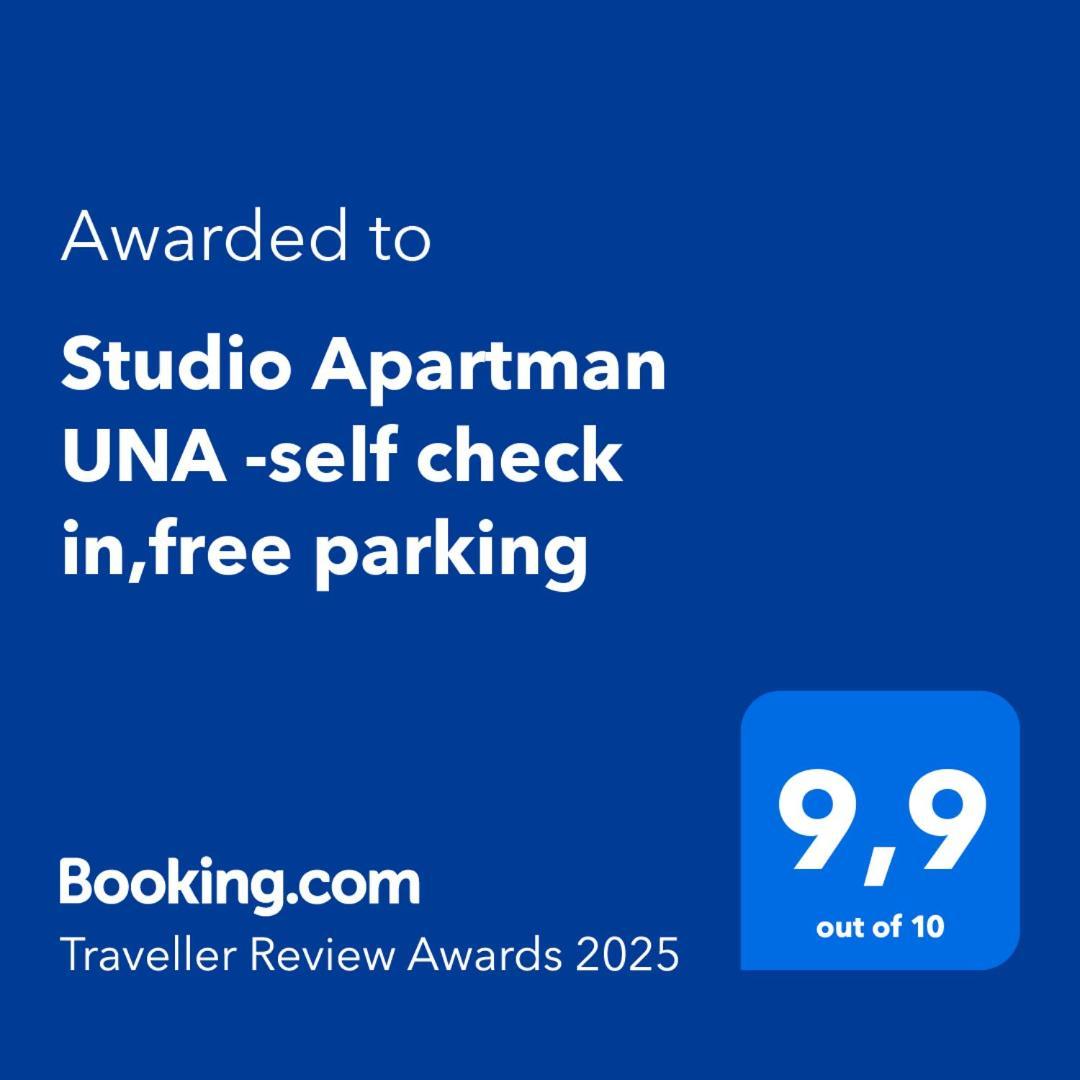 Studio Apartman Una -Self Check In,Free Parking Karlovac Bagian luar foto